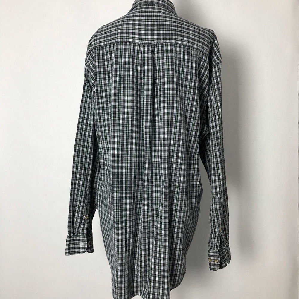 Pendleton Checkered Green Size Large Button Down … - image 4